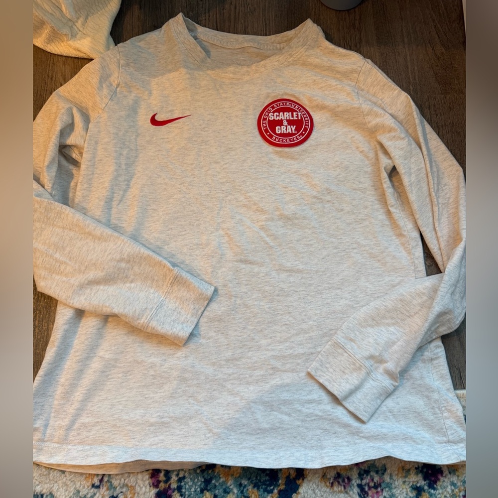 Nike Heather grey Ohio State Long sleeve